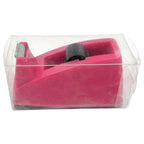 Tape dispenser in use sealing a parcel box