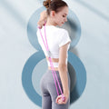 A multi-color resistance loop band for diverse exercise routines.