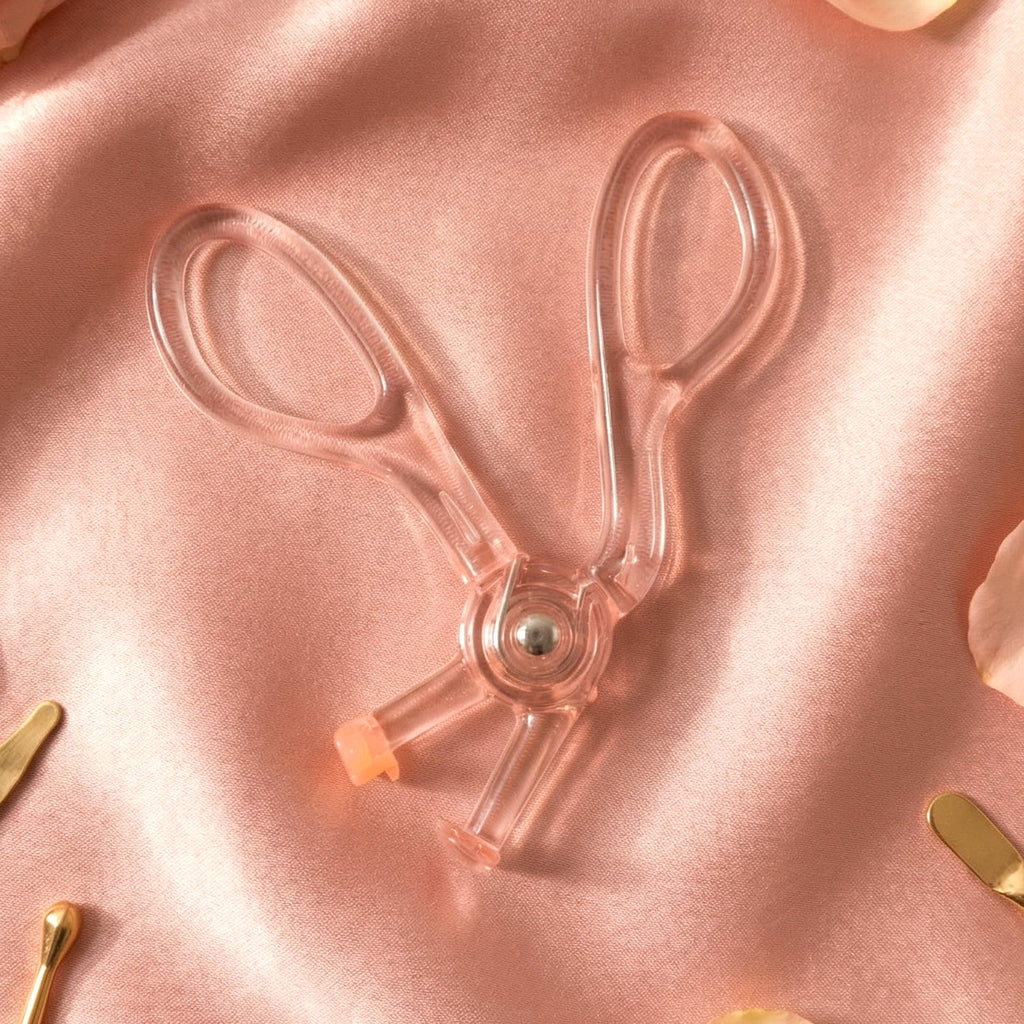 Glossy transparent lash curler suitable for beginners