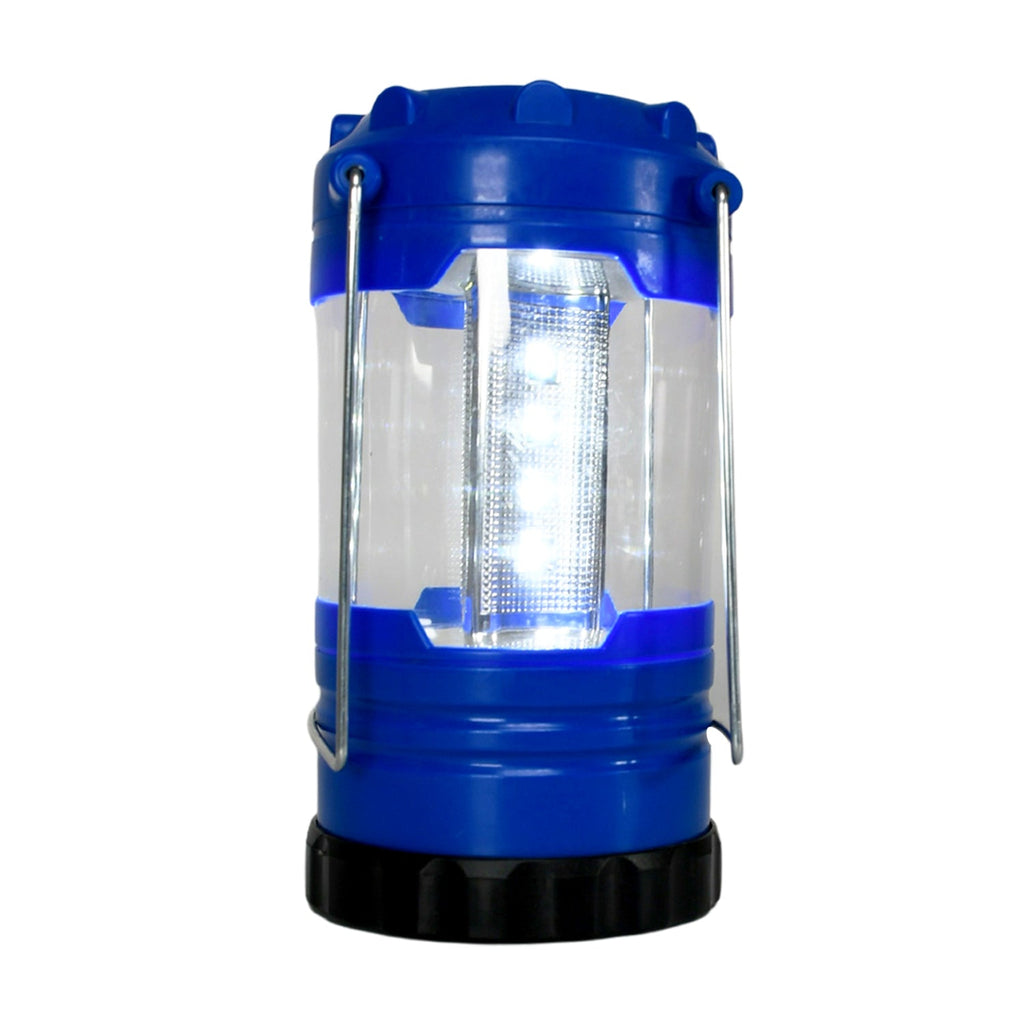 Another angled perspective of the versatile portable camping lantern.