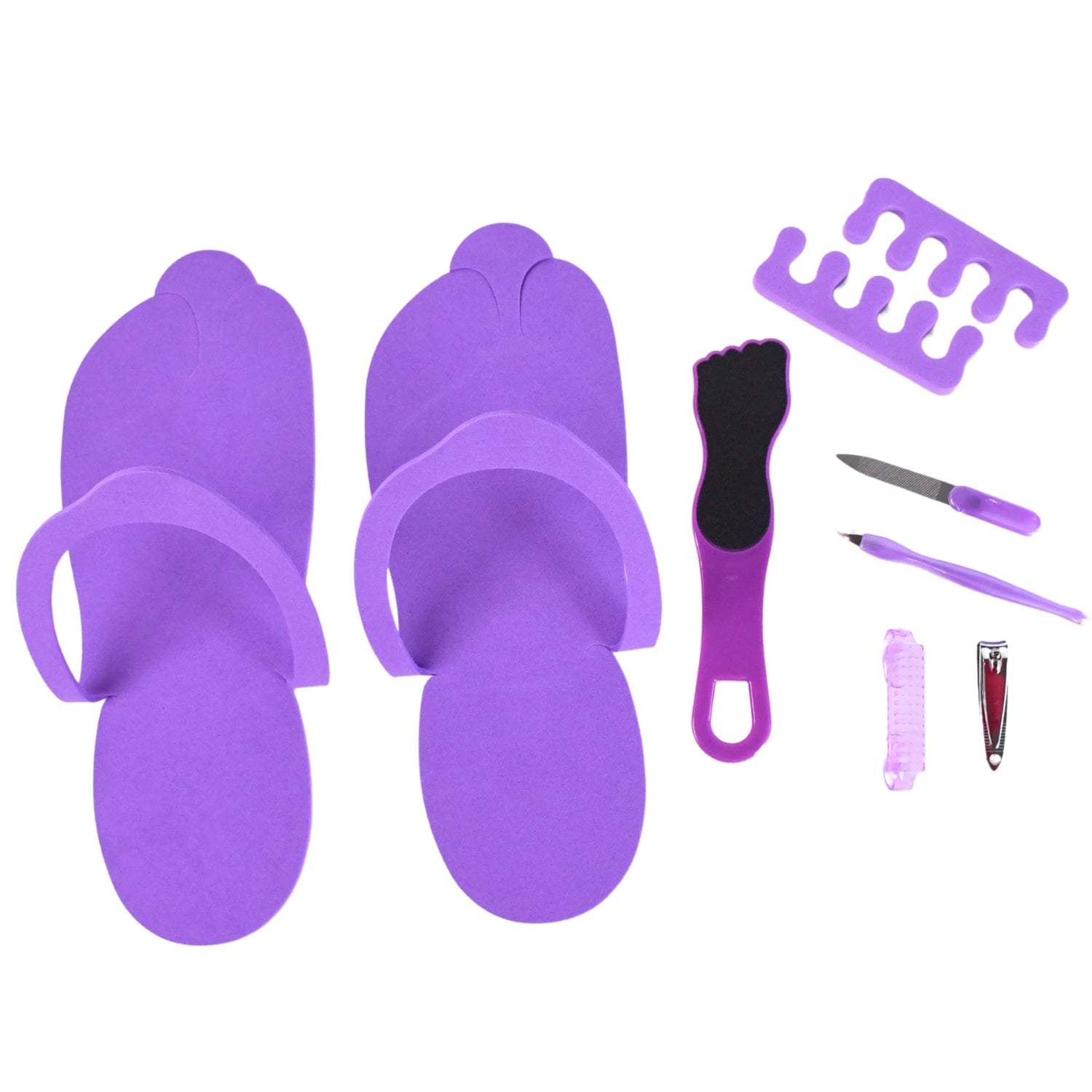 SmoothStep pedicure kit tools for buffing, shaping, and callus removal