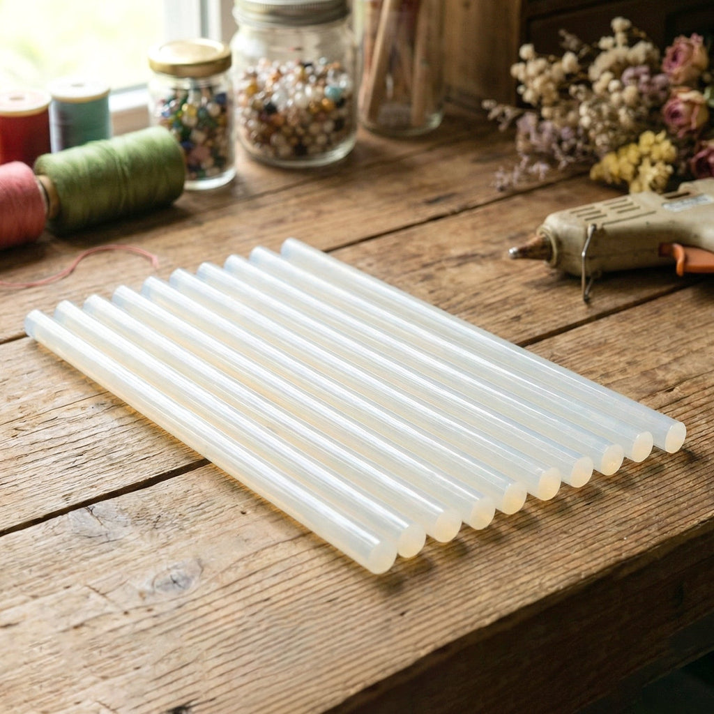 Strong adhesive hot melt glue sticks for multi-surface bonding