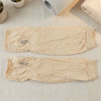 Close-up of arm sleeves in sportswear style