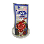 A beautiful Rose Showpiece presented from a different angle, showcasing its design.