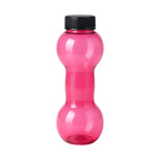 FitFuzion 550ml fitness bottle lying on a yoga mat, ready for use.