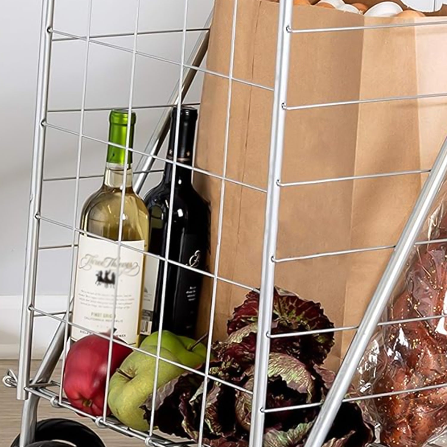 UrbanGlide foldable shopping cart with durable construction