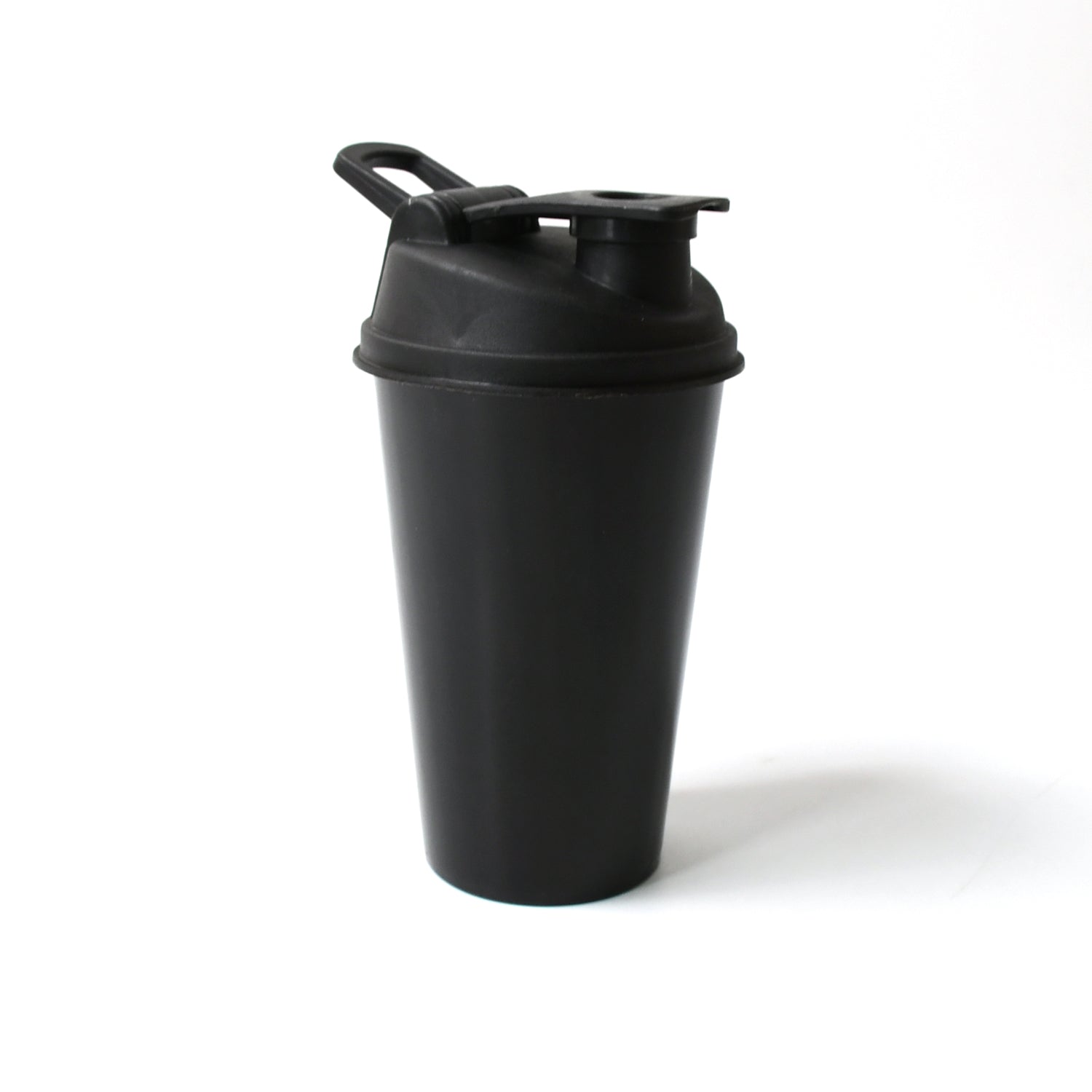 BPA-free shaker bottle with leak-proof flip lid perfect for protein shakes