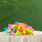 Box packaging for the brain game pixel cubes set.