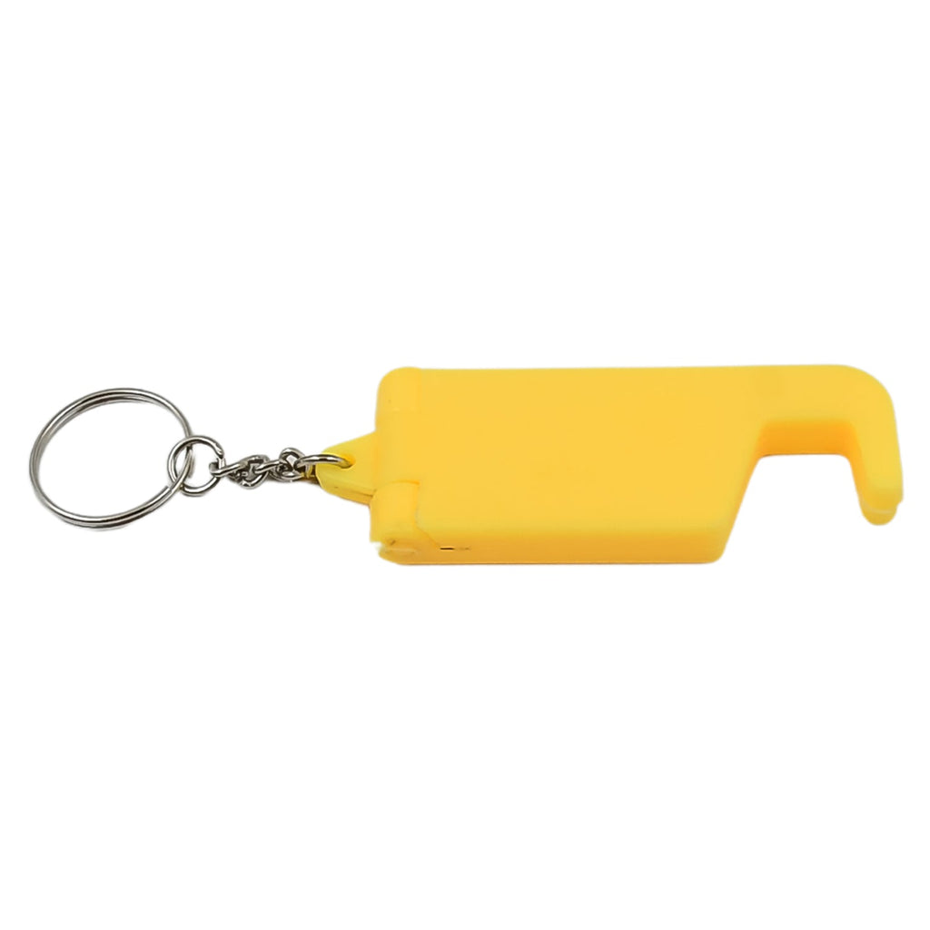 Variety of vibrant multicolor keychain mobile stands, ideal for gifts.