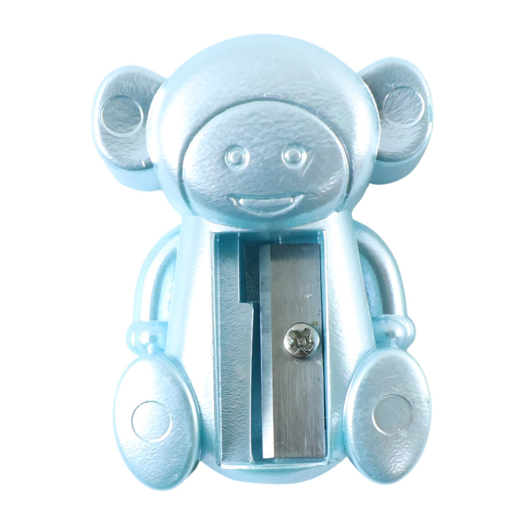 Compact monkey design pencil sharpener for standard pencils