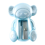 Compact monkey design pencil sharpener for standard pencils