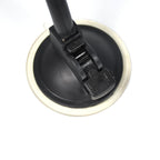 Smartphone held securely by the anti-scratch padded grips of the car holder.