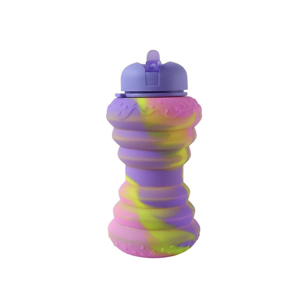 Lightweight foldable water bottle for sports and travel