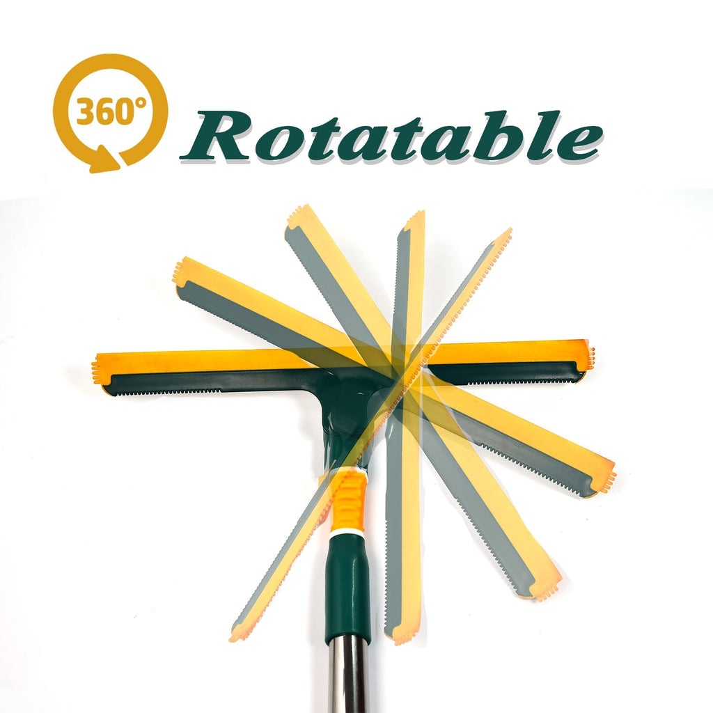 The 3-in-1 Glass Wiper shown with its additional microfiber cleaning cloths.