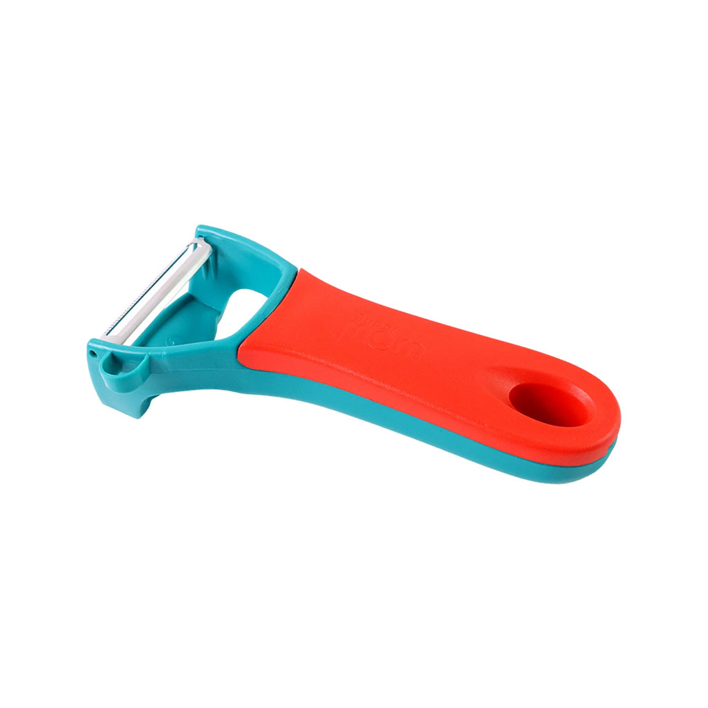 Rotating blade 4-in-1 vegetable peeler with comfortable grip