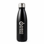 Stylish stainless steel water bottle with sleek design