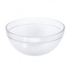 Premium quality transparent plastic mixing bowl used for kitchen and serving