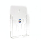Hands-free phone holder on an office wall, ideal for video calls and productivity.