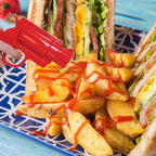 Kitchen condiment spray bottle perfect for ketchup and oil