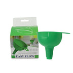 The versatile silicone funnel is perfect for various kitchen pouring tasks.