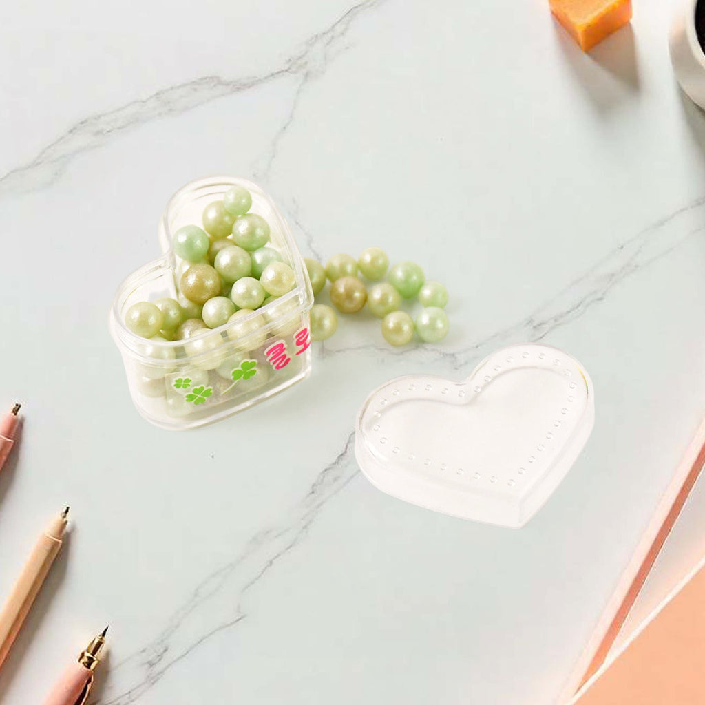 Candy style pencils with eraser, mini sharpener, and storage jars in set