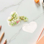 Candy style pencils with eraser, mini sharpener, and storage jars in set