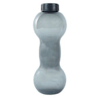 The FitFuzion dumbbell water bottle on a table, ready for your next gym session or daily hydration.