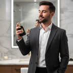 Premium Black Oud perfume design by Next