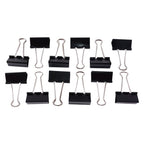 Extra-large 41mm black binder clips perfect for bulk paperwork