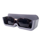 Compact sunglasses case and eyewear combo for organized storage