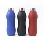 Arctic Sip insulated mixed colour stainless steel water bottle for trekking
