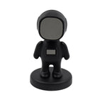 Side view of the stylish Cartoon Astronaut Car Mobile Holder on a dashboard.