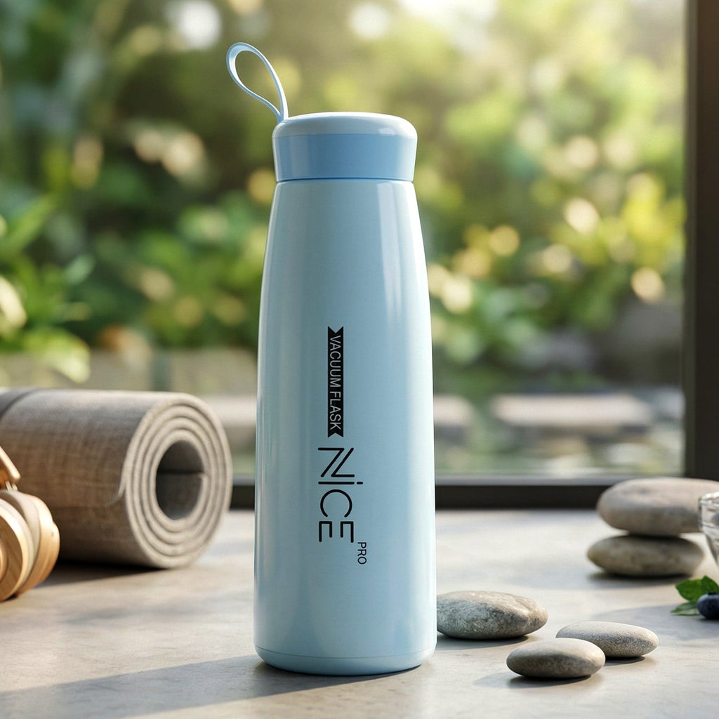 Leak-proof 800 ml plastic water bottle with mixed color design