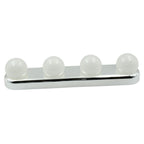 Side view of the portable cosmetic lighting kit, highlighting its slim design.
