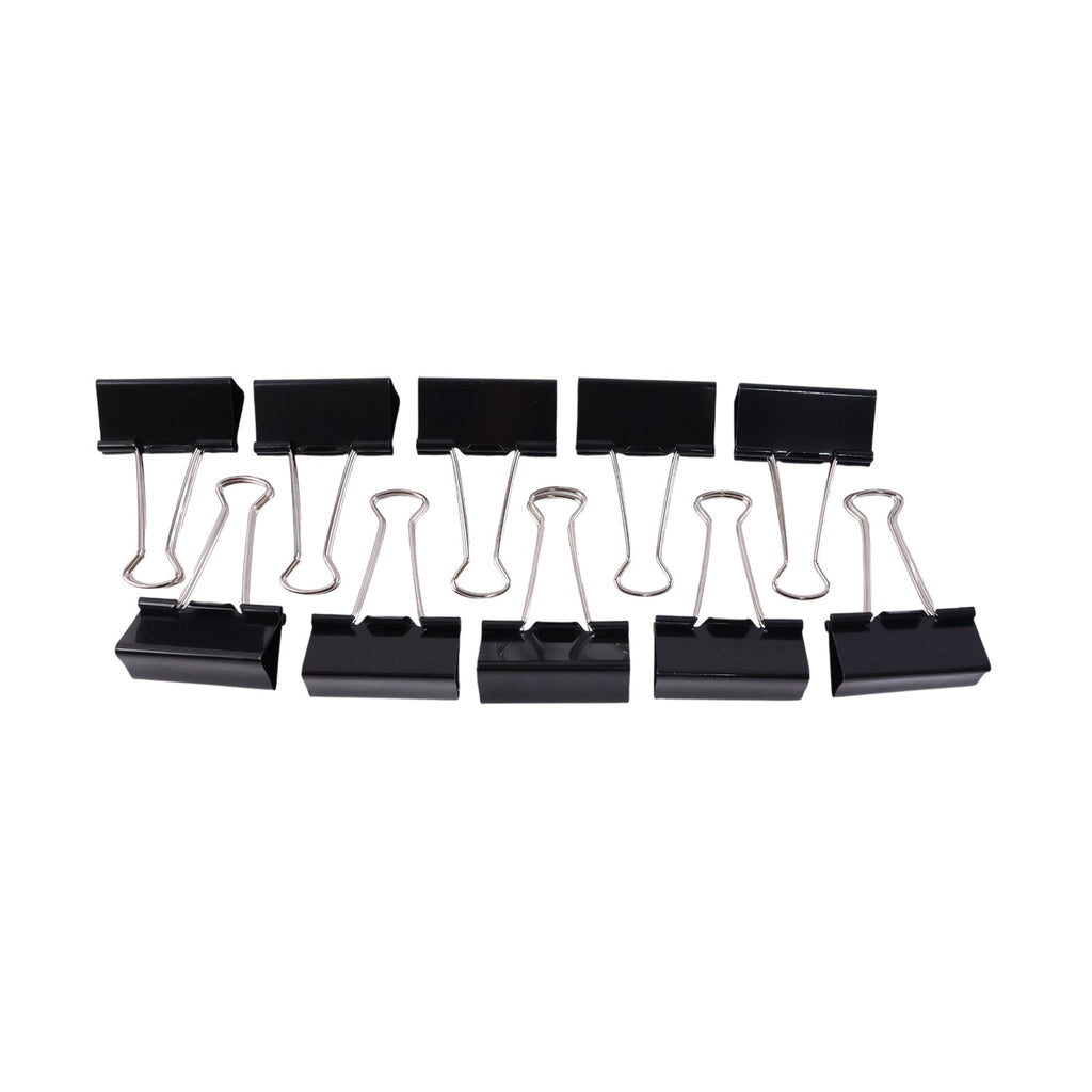 Office binder clips for holding papers and files