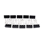 Office binder clips for holding papers and files
