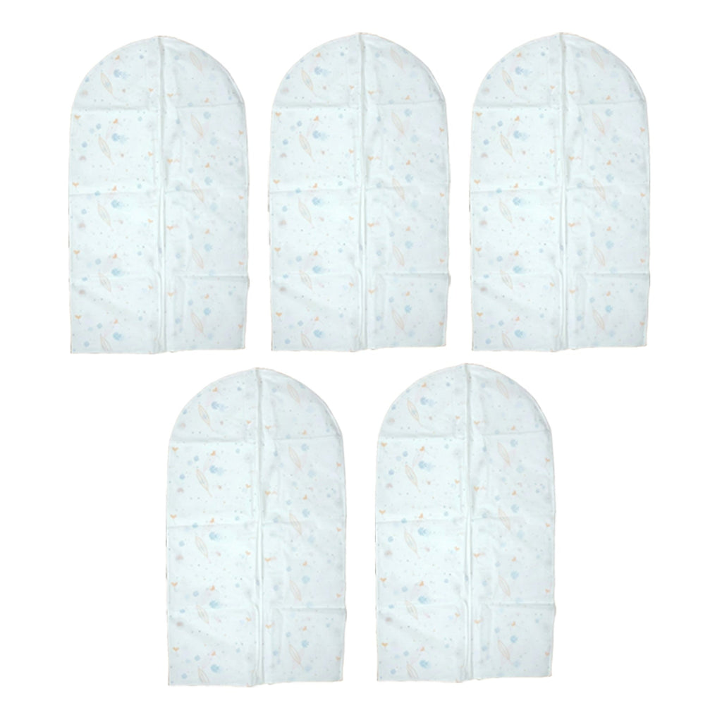 Dress protected inside lightweight garment cover bag