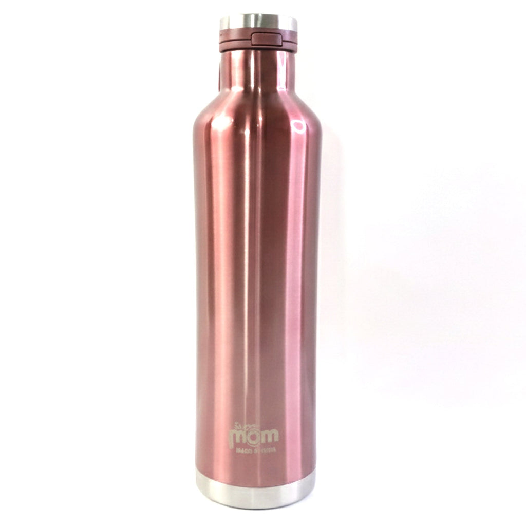 1000 ml vacuum flask showing flip lock leak-resistant lid detail