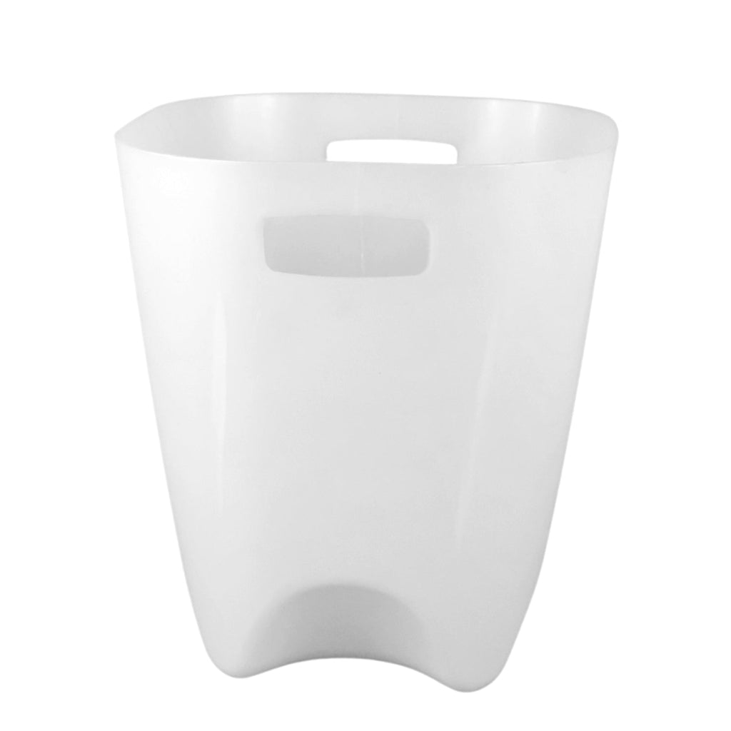 Compact modern dustbin placed neatly in a room's corner