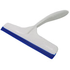Versatile kitchen wiper effectively cleaning a glass surface, leaving it streak-free.