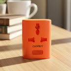 Travel friendly plug adapter with lightweight design