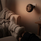 900 watt electric heater with adjustable temperature control