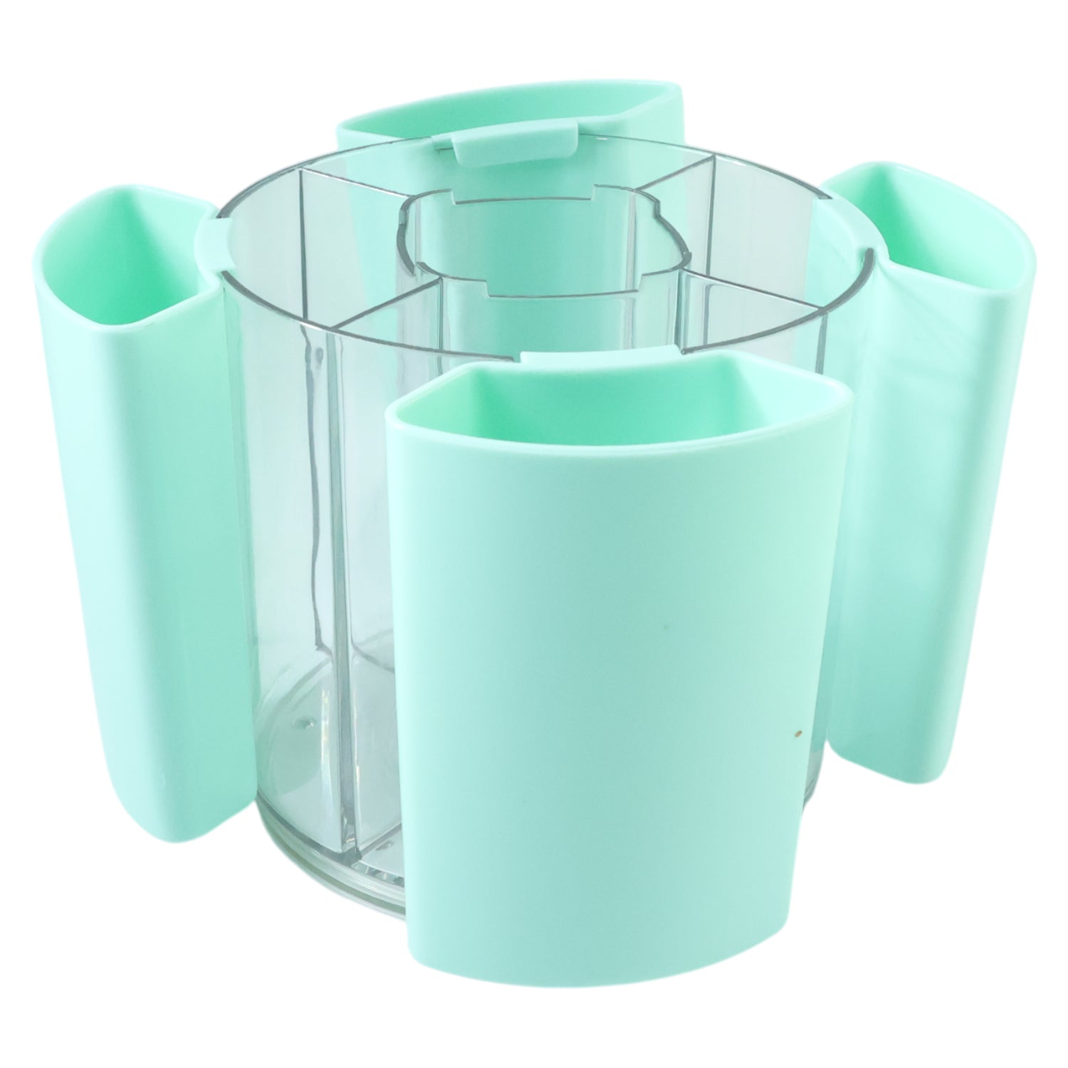 Multipurpose plastic pen holder doubling as kitchen utensil holder