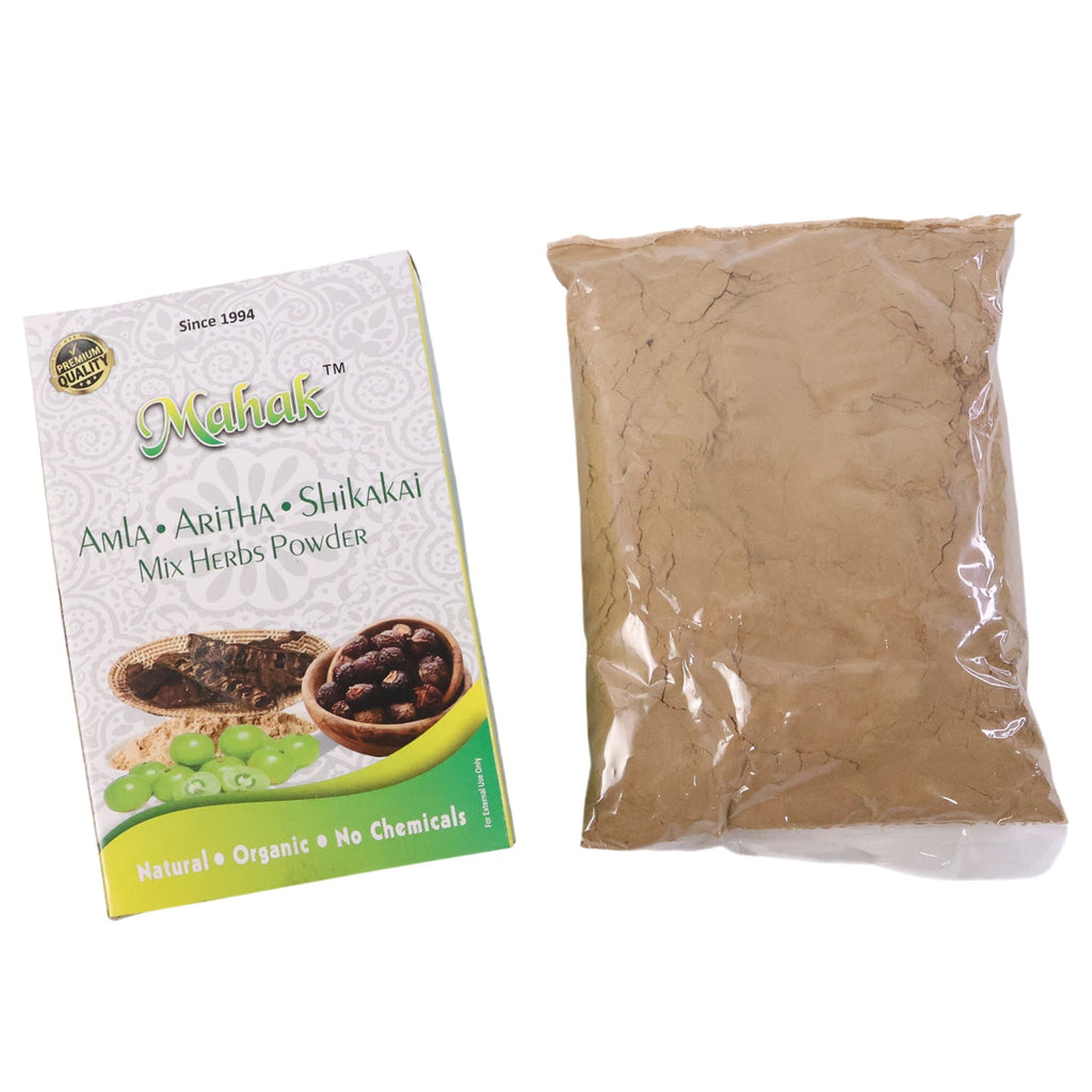 Skin care powder prepared with traditional mixed herbs for glowing skin