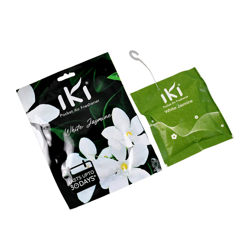 IKI Pocket Air Freshener Pure Whiff fragrance 10g pouch