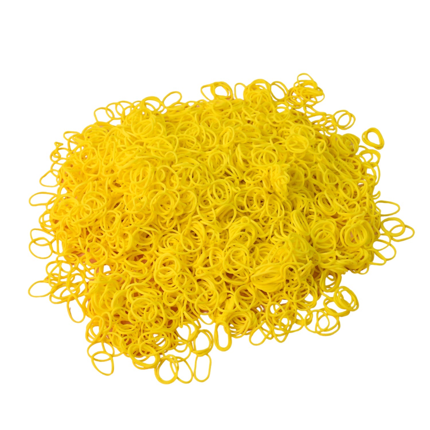 Hand stretching a strong elastic rubber band demonstrating flexibility