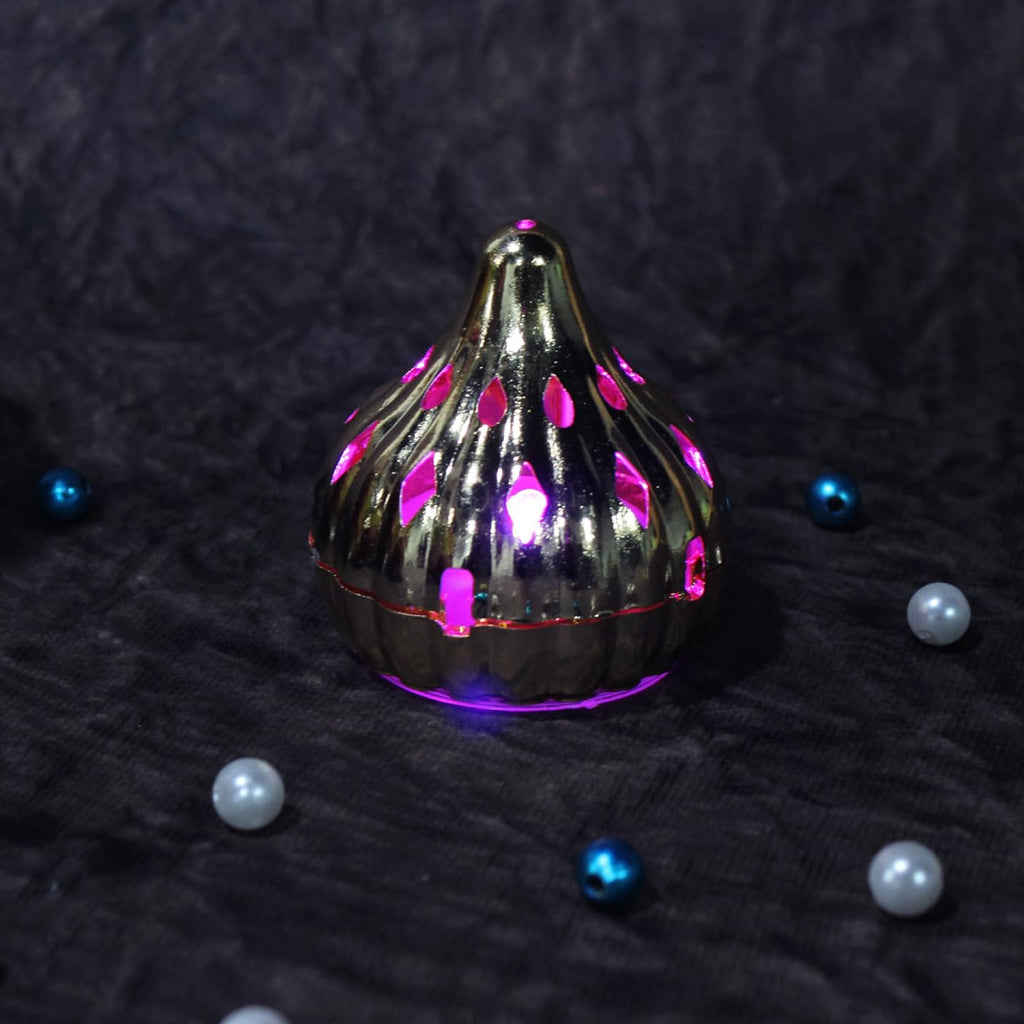 Group of Modak LED lights in various colors, perfect for Ganesh Chaturthi celebrations.