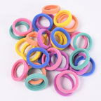Micro charm elastic hair ties that do not slip for daily use