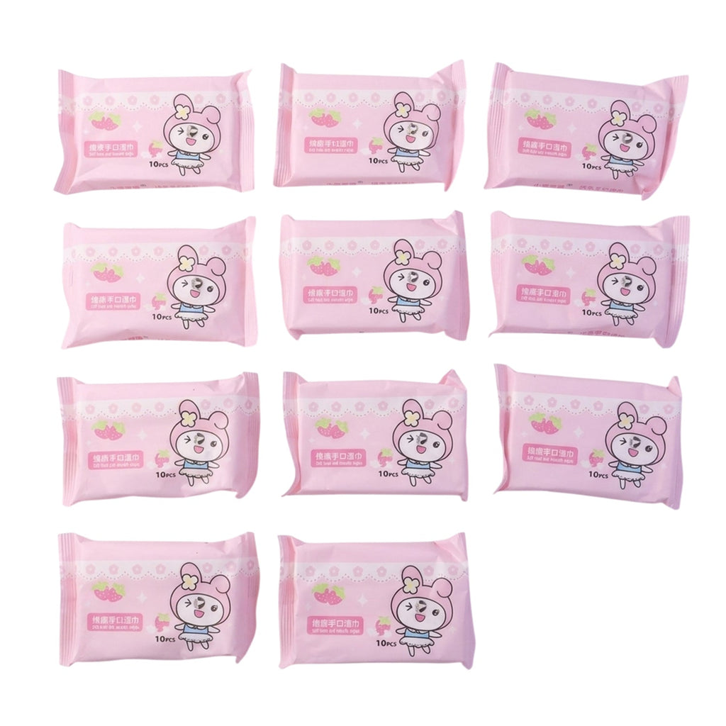 Gentle skin wipes for kids' hygiene