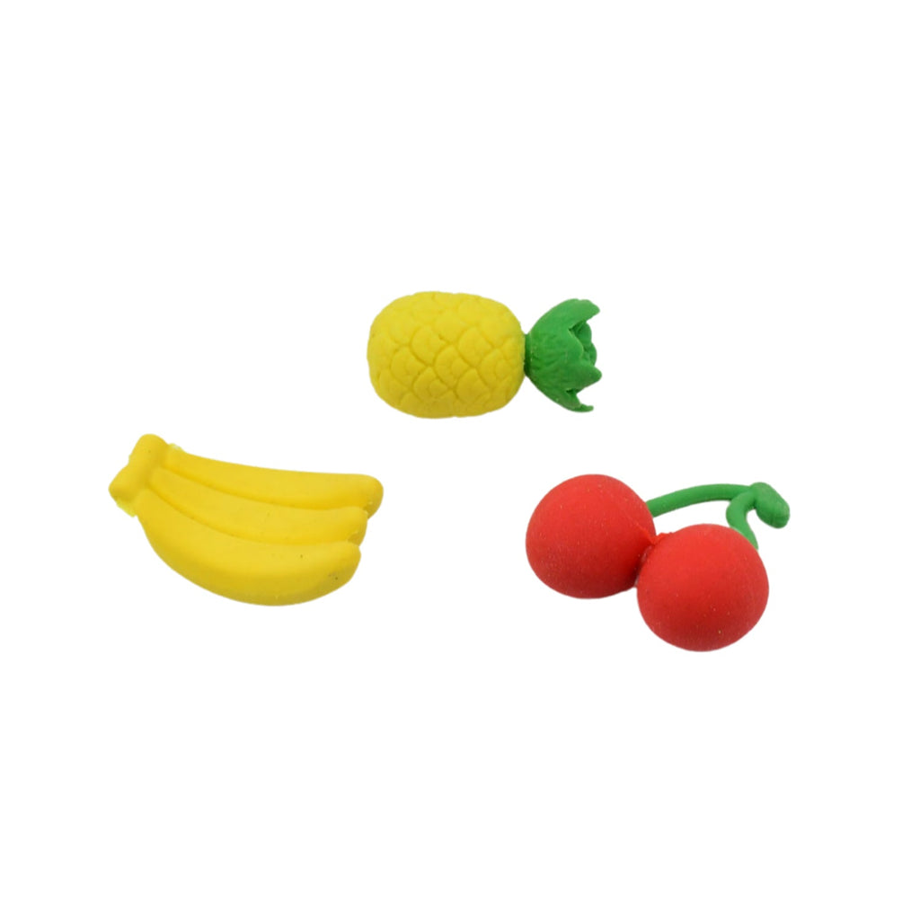 Fruits shape colorful eraser for kids